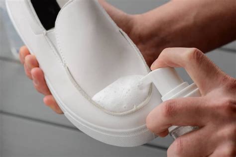 how to clean fake leather white shoes|keeping white canvas shoes clean.